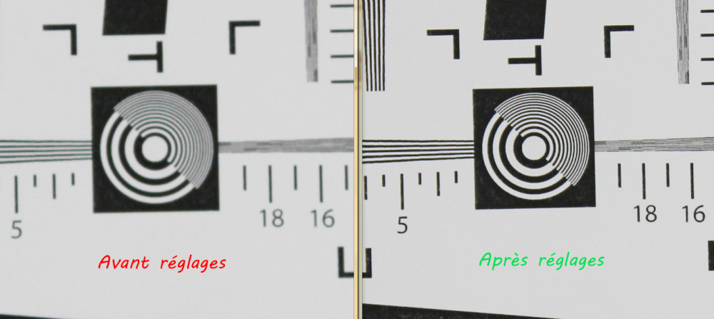Back focus / Front focus