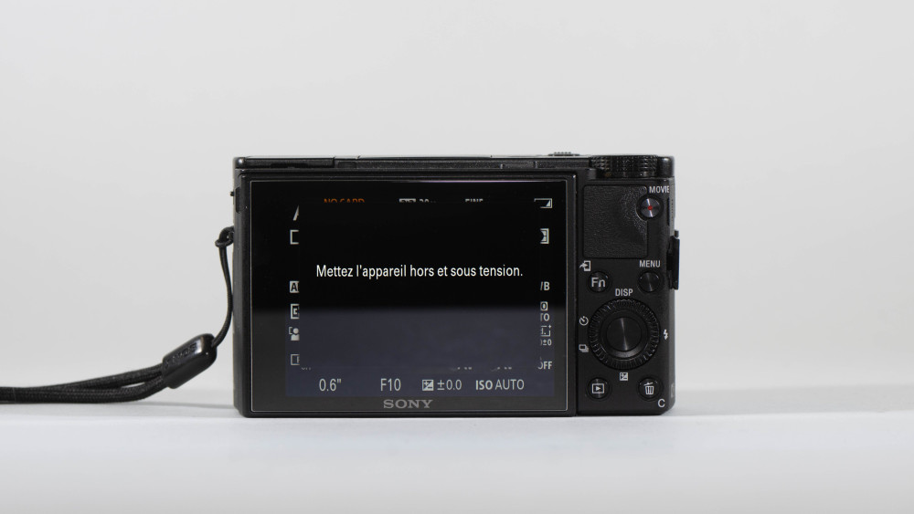 Mettez l'appareil hors et sous tension